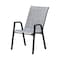 Deko Living Outdoor Dining Chairs and Table Set, 7 Piece, Gray COP30702BLK - alternate 4